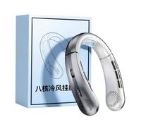 Neck Fan Rechargeable 100-Speed Digital Display Rechargeable Quiet