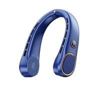 Neck Fan Rechargeable Bladeless 5-Speed To Deliver 360-degree Su Hands-Free