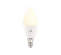 Nedis Bombilla Inteligente Zigbee 3.0 E14 Forma Vela Regulable 470lm,