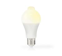Nedis LED-Lamp E27 A60 4.9 W 470 LM 3000 K White Frosted Bewegingsdetectie 1 PCs