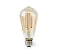 Nedis Smartlife LED Filament Bulb WiFi E27 806 LM 7W Warm White 1800 3000 K ST64