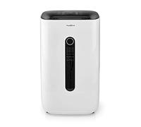 Nedis DEHU20WTW | Deshumidificador inteligente Wi-Fi SmartLife | 20 L/día | Modo automático | Secado de ropa | Ventilación ajustable | Higrostato regulable | Para estancias de hasta 195 m³ | Blanco