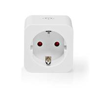 Nedis Enchufe inteligente SmartLife Wi‑Fi – Control remoto, compatible Alexa, Siri y Google Home