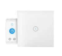 Nedis, Interruptor de Pared Conectado Wi-Fi 2.4GHz 300W para Iluminación Simple