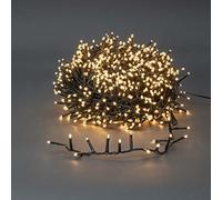 NEDIS Luces Decorativas | Cuerda | 720 LED's | Blanco Cálido | 54.00 m | Efectos de luz: 7 | Interior o Exterior | Alimentado por la Red