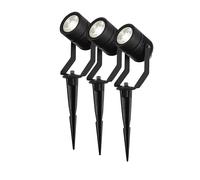Nedis Pack de 3 Focos de Jardín Inteligentes Zigbee 3.0 IP65 Económico,