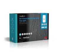 NEDIS SmartLife - LED decorativo - Árbol - Blanco cálido a frío - 200 LED - Exterior - Patrones de movimiento - 5 x 4 m - Android/IOS