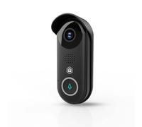 Nedis Timbre inteligente WIFICDP11BK — Cámara Wi‑Fi 1080p, visión nocturna, microSD/Nube, Negro