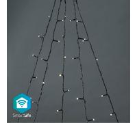 Nedis WIFILXT11W200, Guirnalda decorativa ligera, color , IP65, color , 200 bombillas, módulo LED SMD