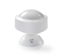 Nedis WIFISM10CWT, Para colgar o fijar en la pared, Interior, Blanco, 120°, Sensor infrarrojo, Cableado y inalámbrico