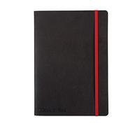 Negro n 'rojo A5 diario carcasa blanda - Parent, color negro A5