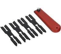 Neiko® 01970A E-Clip Remover and Installer Set, Heavy-duty SAE | 5-Piece Set