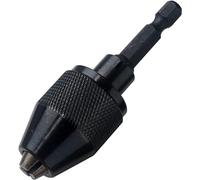 NEIKO Adaptador de conversión de portabrocas sin llave 20753A | Vástago hexagonal de 1/4 pulgadas | Convierte destornilladores inalámbricos en taladros eléctricos en segundos | para brocas de vástago