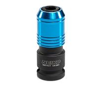 NEIKO Adaptador de llave de impacto 30285A, hembra de 3/8 pulgadas a convertidor hexagonal de 1/4 pulgadas, liberación rápida, portabrocas de cambio rápido, adaptador de broca cuadrada a hexagonal,