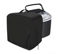 NEIQIUWING Cubierta para máquina de hielo, impermeable, resistente al polvo, protección UV, transpirable, tejido Oxford, funda protectora para cocina, color negro, 33 x 43 x 38 cm