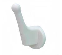 NEIQIUWING Gancho para radiador de ABS para toallas y ropa, color blanco, soporte de pared para organización del espacio, fácil montaje sin herramientas (3)