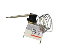 NEIQIUWING Termostato electrónico para freír con control preciso de la temperatura hasta 240 °C, carcasa de porcelana, para freidoras