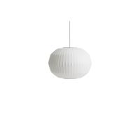 HAY Lámpara colgante Nelson Bubble Angled sphere S Off white