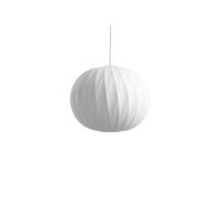 HAY Lámpara colgante Nelson Bubble Ball crisscross M Off white