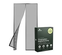 Nematek Cortina mosquitera magnética para puertas 90x200 cm: malla de fácil instalación para mantener los espacios interiores ventilados y libres de insectos.