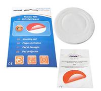 NEMAXX® Almohadilla de Fijación para Detector de Humo Ø80 mm-Adhesivo Original 3M High-Tack-Montaje Sin Taladrar/Herramientas-Techo/Pared - para Detectores de Humo,Incendio,CO y Térmicos - 7 Unidades