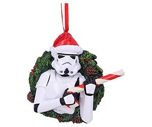 Nemesis Now Adorno Colgante de Corona de Stormtrooper de 9 cm, Blanco, B5695U1