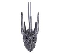 Nemesis Now Adorno colgante Casco de Sauron – 10 cm, resina pintada a mano, plata