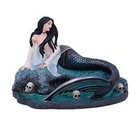 Nemesis Now Anne Stokes Sirens Lament - Figura de Sirena Encantadora, Azul, 22 cm