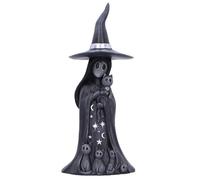 Nemesis Now Little Souls Collection - Figura de bruja Aura, decoración mística para el hogar, fundida en la mejor resina, escultura pintada a mano por expertos