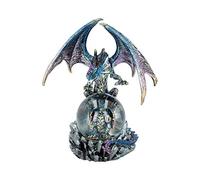 Nemesis Now Azul Oracle - Bola de Nieve (Resina, 19 cm), Color Azul