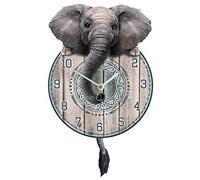 Nemesis Now B3506J7 Trunkin' Tickin' - Reloj (25 cm), Color Gris