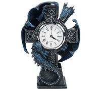 Nemesis Now B3602J7 Draco Reloj Anne Stokes 17,8 cm, Resina, Azul, Talla única