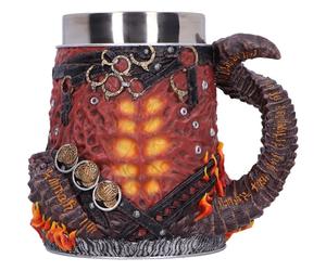 Nemesis now baldur's gate 3 karlach - jarra (16,5 cm), diseño inferna