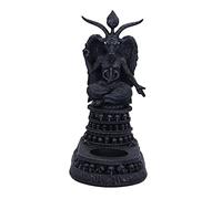 Nemesis Now Baphomet's Devotion Unisex Sujeta Velas Negro Poliresina