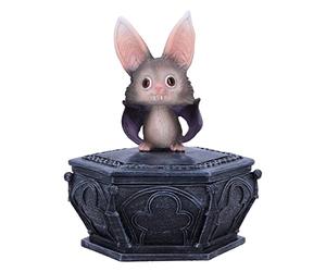 Nemesis Now Batty Box 15,2 cm, resina, color negro, caja de bate gótico, caja de almacenamiento, artículos de regalo góticos, fundidos en la mejor resina, pintada a mano