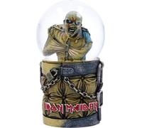 Nemesis Now Bola de Nieve Iron Maiden Piece of Mind de 17.5 cm, Resina y Vidrio, Producto Oficial de Iron Maiden, Fundido en la Mejor Resina, Pintado a Mano por Expertos