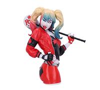 Nemesis Now Busto Oficial de Harley Quinn, Rojo, 30 cm