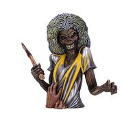 Nemesis Now Caja de Busto de Iron Maiden Killers con Licencia Oficial (pequeña), Color Amarillo, 16,5 cm