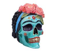 Nemesis Now, Calavera de Azucar, Azul, 19cm