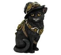 Nemesis Now D3893K8 - Figura de Gatito relojero (16,5 cm), Color Negro