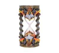 Nemesis Now Reloj de arena Dark Souls Gwyn – Oficial, resina pintada a mano, pilares en espiral