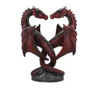 Nemesis Now Dragon Heart Valentine's Candle Holder 23cm Red Kerzen (Anne Stokes)