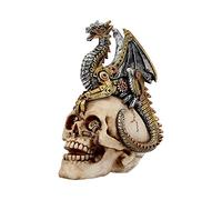 Nemesis Now Dragon'S Grasp - Figura Decorativa (22,5 cm, Resina, Talla única), Color Blanco