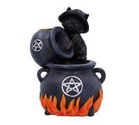 Nemesis Now Familiar Brew - Quemador de Incienso de reflujo, Negro, 18 cm