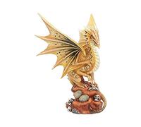 Nemesis Now Figura Anne Stokes de dragón del Desierto, 24,5 cm, Resina, Amarillo, Talla única