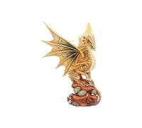 Nemesis Now Figura Anne Stokes de dragón del Desierto, 24,5 cm, Resina, Amarillo, Talla única