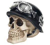 Nemesis Now - Figura de Calavera de Hierro (17 cm), Color Marfil