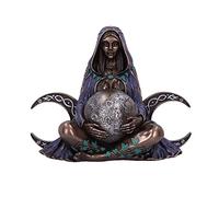 Nemesis Now Figura de Diosa de Triple Luna, Bronce, 36 cm, diseño bellamente esculpido, Adorno de Diosa de Triple Luna, artículos de Regalo wiccanos, Fundido en la Mejor Resina, Pintado a Mano por
