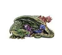 Nemesis Now Figura de dragón de la Horda Hatchling, Verde, 17,3 cm