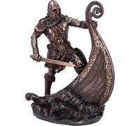 Nemesis Now Figura de Halvor Vikingo, Bronce, Talla única